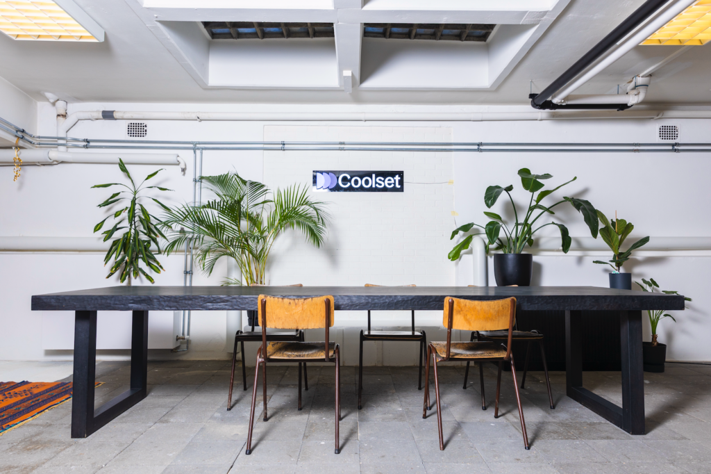 Kantoor afbeelding van de startup Coolset.